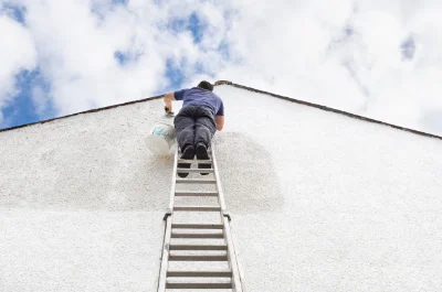 Peinture extérieure à Montmoreau — façades et ravalement